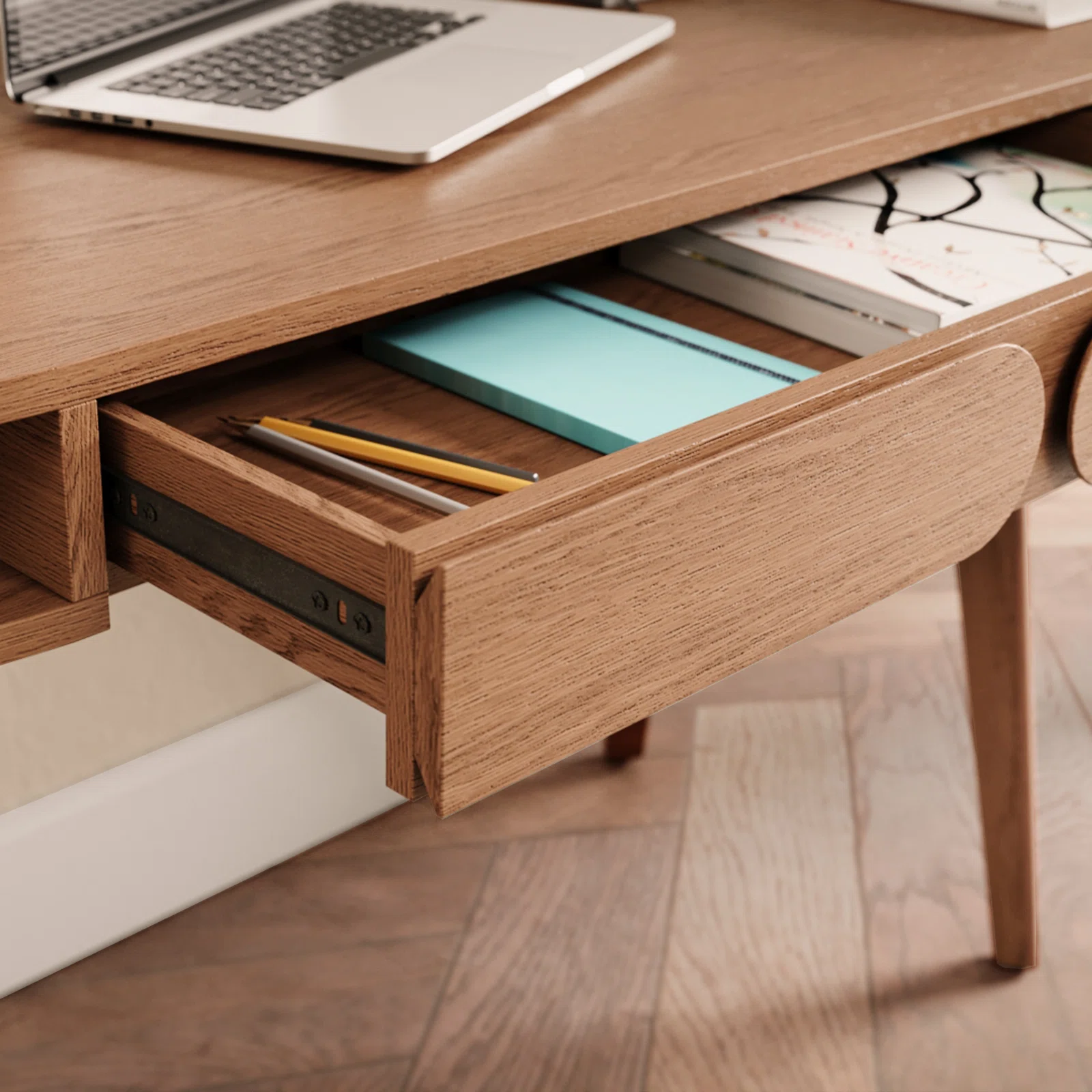 Masif Çalışma Masası - Ergonomik ve Şık Tasarım